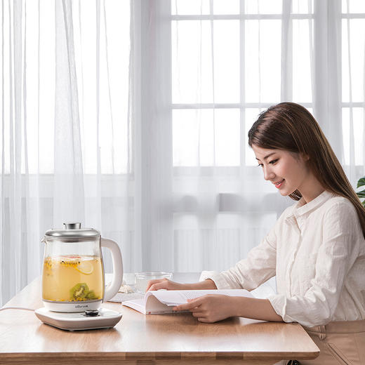 【小程序】小熊(Bear)养生壶燕窝壶1.8L花茶壶煮茶壶炖燕窝全自动多功能玻璃煮茶器电水壶电热水壶YSH-C18K5带炖盅 商品图0