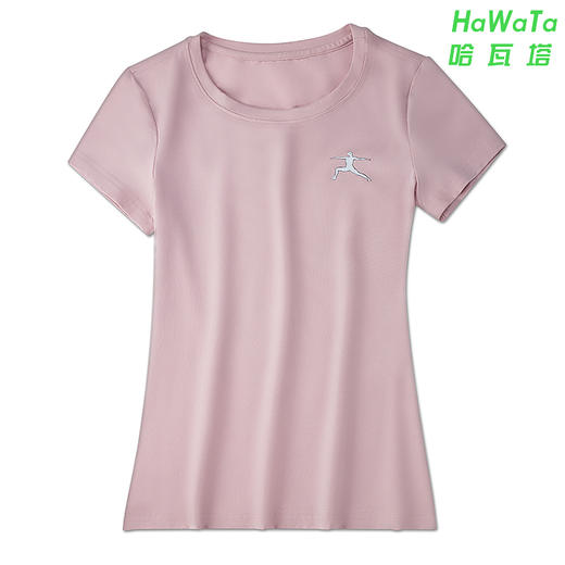 HaWaTa全新艾扬格瑜伽T恤夏季瑜伽服纯棉T恤修身T恤瑜伽短袖（不带胸垫） 商品图8