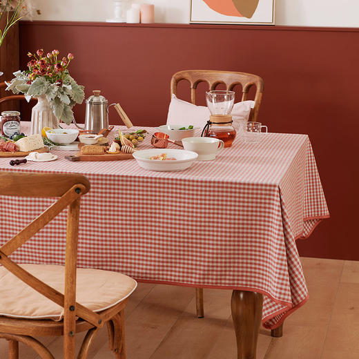 方桌布维希格纹餐桌布 商品图1
