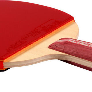红双喜乒乓球拍四星级双面反胶直拍短柄A4006(单只装 新老包装随机发R4006) 商品图3