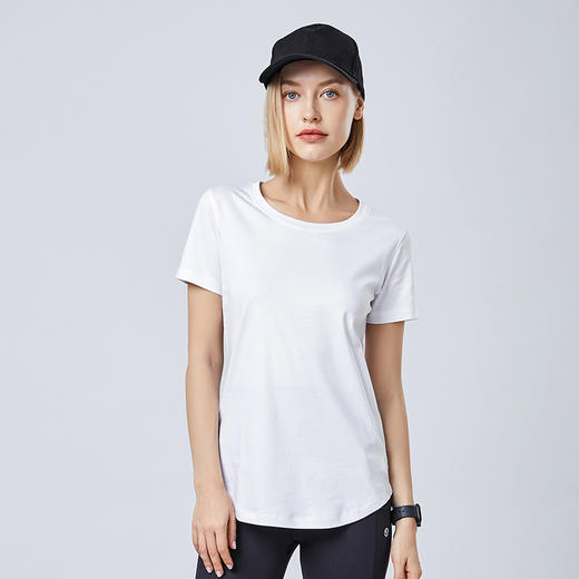 【断码捡漏】卡益短袖T恤KG03501女士瑜伽服不可插胸垫 商品图0