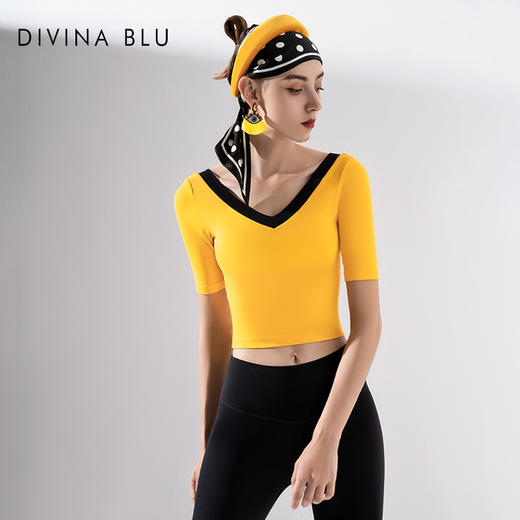 DIVINA BLU 巴黎裸感短袖03 迪唯纳内合短袖 商品图1