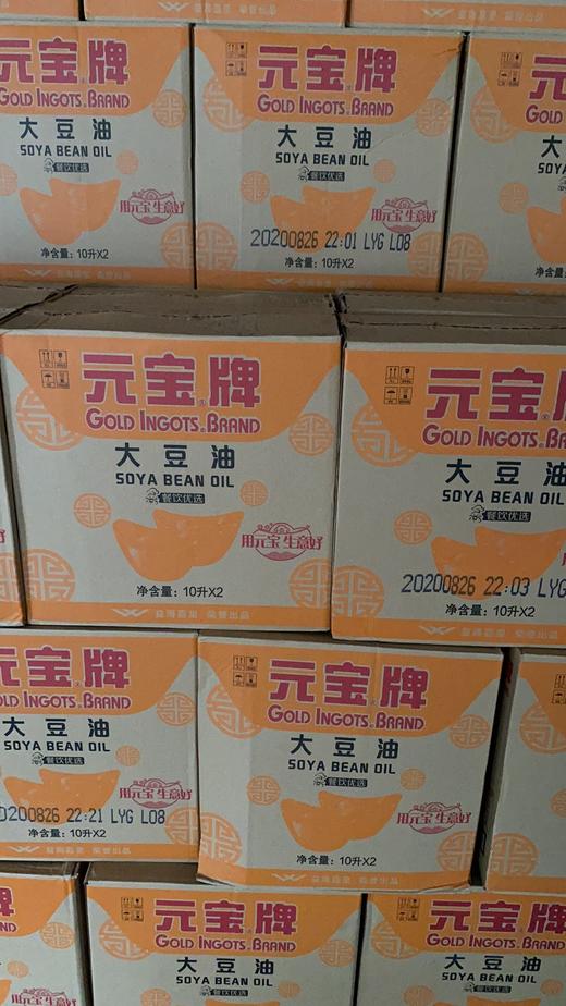 元宝大豆油（一箱/2桶）10L 商品图1