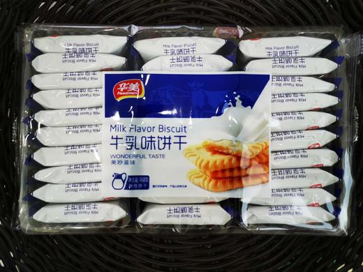 华美牛乳味饼干378g    2023.9.27到期 商品图0