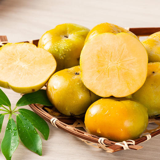 云南甜脆柿 果肉多汁脆甜可口 3斤装/5斤装 a2-1000-01-10-10-00002