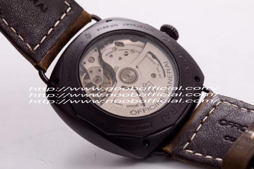 VS沛na海V2升级版pam00505/PAM505。45mm直径，原版p.9000机械自动机芯。原装陶瓷壳，蓝宝石晶哦，男士手表，皮表带，透底 商品图9