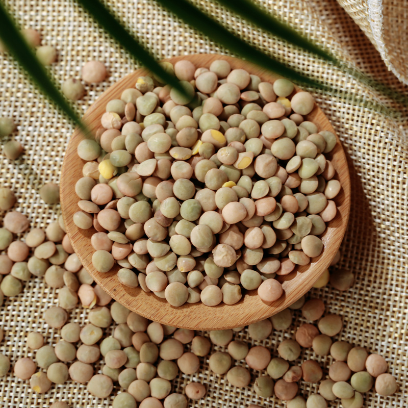 天山生态小扁豆500g  富含维生素B、叶酸 五谷杂粮豆