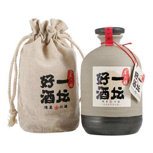 金六福 一坛好酒 40.8度 500ml 白酒 商品图1