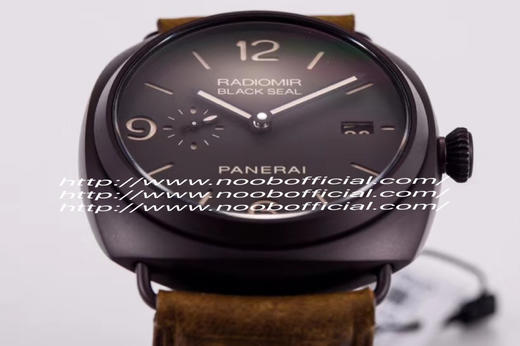 VS沛na海V2升级版pam00505/PAM505。45mm直径，原版p.9000机械自动机芯。原装陶瓷壳，蓝宝石晶哦，男士手表，皮表带，透底 商品图5