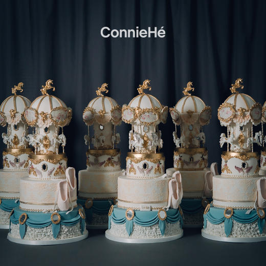 ConnieHe 主题翻糖蛋糕课 （2020.9-10月）课程费用 4800元，作品可带走，不含食宿 商品图3