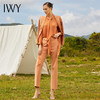 IWY/橘色长袖西装阔腿长裤套装203026C1+P3 商品缩略图4