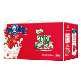 伊利 优酸乳 果粒酸奶饮品 草莓味 245g*12