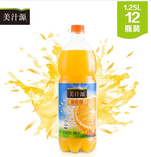美汁源果粒橙    1.25L*12瓶/件 商品图2