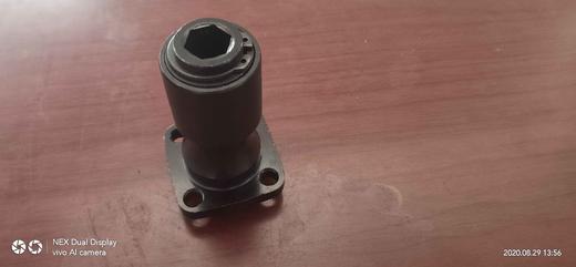 【货号02572】鼎灿电镐喇叭口前筒头子申恒0855电镐铁头 电镐配件冲击钻镐头 商品图5