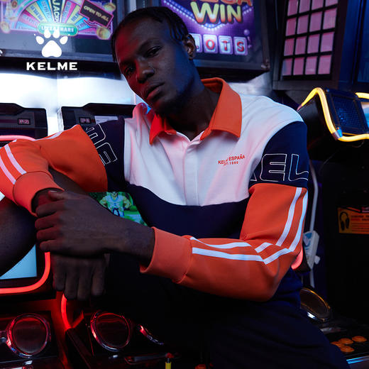 卡尔美男士翻领套头衫 商品图1