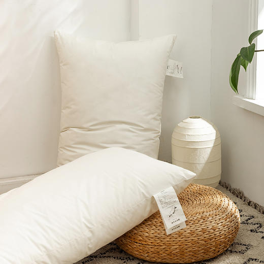 日本原单枕芯超级蓬松柔软60支全棉面料情侣枕头 A-4350 商品图8