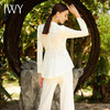 IWY/米白色长袖西装阔腿长裤套装203004C1+P2 商品缩略图3