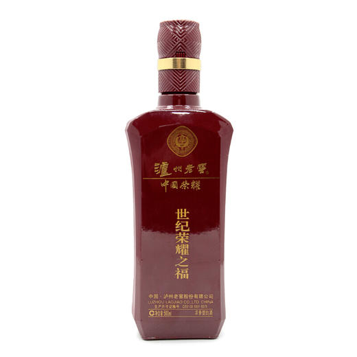 陈年老酒 52° 泸州老窖 中国荣耀·世纪荣耀之福 500ml*1瓶 商品图1