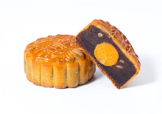 广式松籽仁豆沙月饼单个装