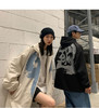 外套男女潮ins秋季新款情侣装大码宽松夹克港风中国外套学生班服 商品缩略图4