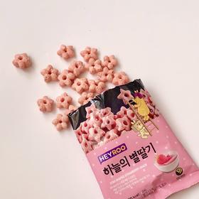韩国草莓味五角星甜甜圈60g