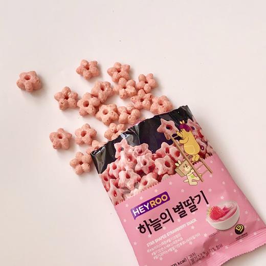 韩国草莓味五角星甜甜圈60g 商品图0