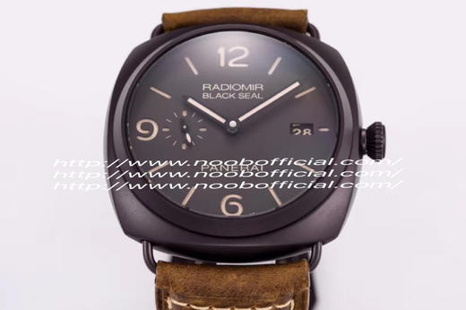 VS沛na海V2升级版pam00505/PAM505。45mm直径，原版p.9000机械自动机芯。原装陶瓷壳，蓝宝石晶哦，男士手表，皮表带，透底 商品图2