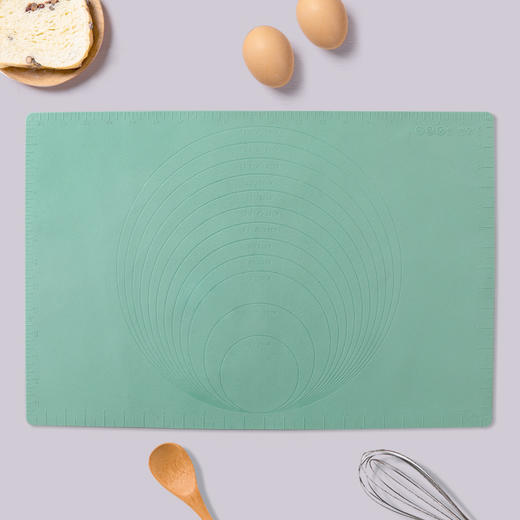 【特厚】硅胶刻度揉面垫烘焙工具加厚食品级面板塑料案板不粘和面垫家用擀面 商品图9
