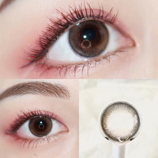 「高端美瞳」富婆之选 WINNI 台妹甜棕 hebe brown 回购率高 强推 14.5 年抛 超气质高级感强强的款式 含硅水凝胶 商品图4