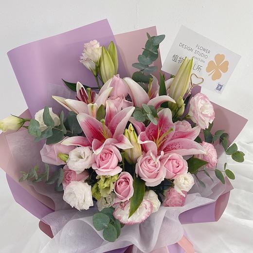 生日鲜花百合花鲜花【致善】玫瑰花束送长辈领导老师女生朋友花店鲜花送货上门 商品图3