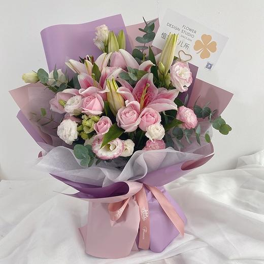 生日鲜花百合花鲜花【致善】玫瑰花束送长辈领导老师女生朋友花店鲜花送货上门 商品图1