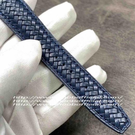 N 新款葡七IW500713整体深蓝色调，搭配玫瑰金表壳！高感展露无遗最新搭配的BV款编织皮带时尚气质倍增前后蓝宝石镜面搭载级52010克隆机芯 功能一致直径42mm 商品图14