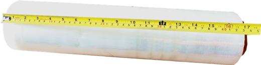 拉伸膜打包膜缠绕膜45㎝宽6斤拉伸膜PE缠绕膜打包装膜透明塑料薄膜工业大卷保鲜膜保护膜 商品图1