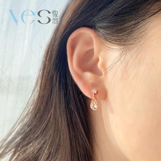 水滴百搭港风银925耳坠 商品图3
