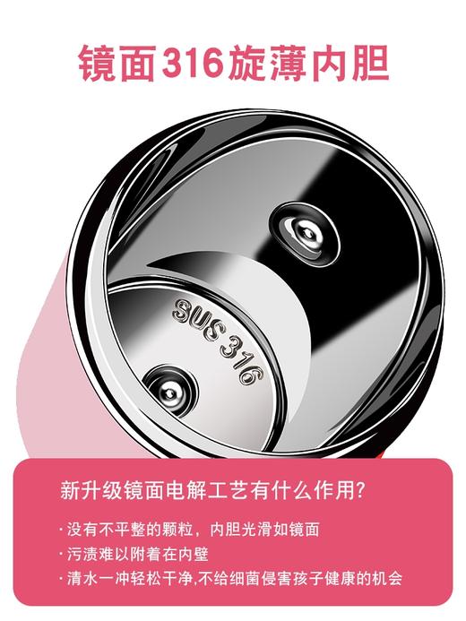 现货~韩国杯具熊儿童保温杯吸管两用水壶（多种图案可选） 商品图5