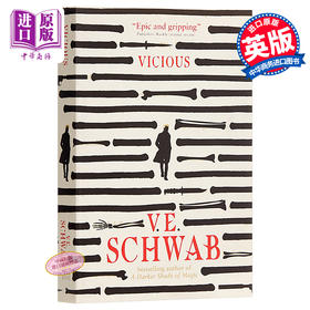 【中商原版】Vicious (The Villains Series) 英文原版 V·E·施瓦布：狂暴（恶棍系列）奇幻小说 V. E. Schwab