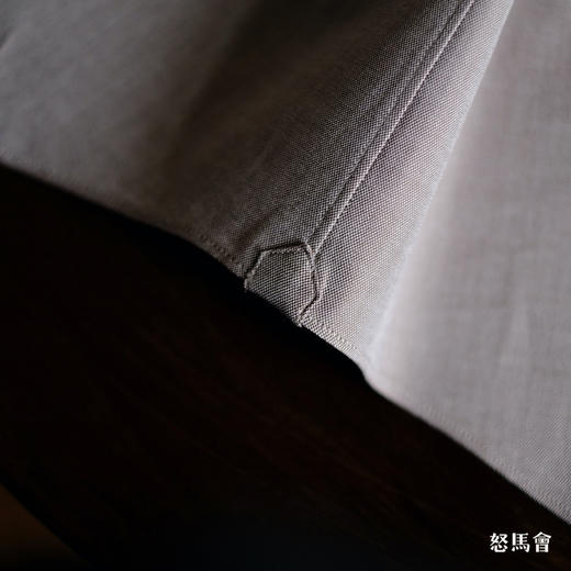 Canclini 90支双股埃及棉牛津纺褐色意式工艺衬衫 商品图3