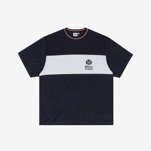 FILA斐乐韩国宽松款式Aqua Terry短袖T恤FS2RSC2132X_INAJPY带授权招加盟代理 商品图0