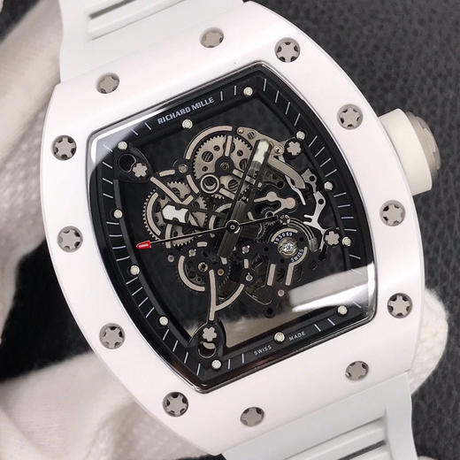 KV “网红爆款”理查德·米勒🔥最强复刻版RM055白陶瓷系列[悠闲] 商品图3