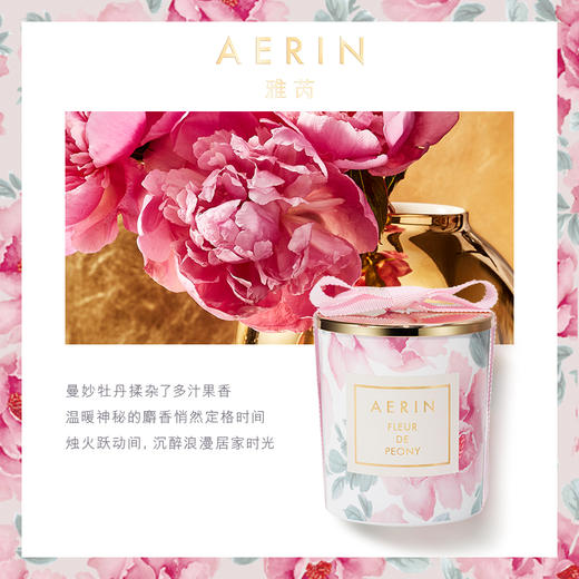 AERIN雅芮牡丹云裳香氛套组 香氛+香氛蜡烛/第五大道玫瑰香氛套组JPY带授权招加盟代理 商品图2