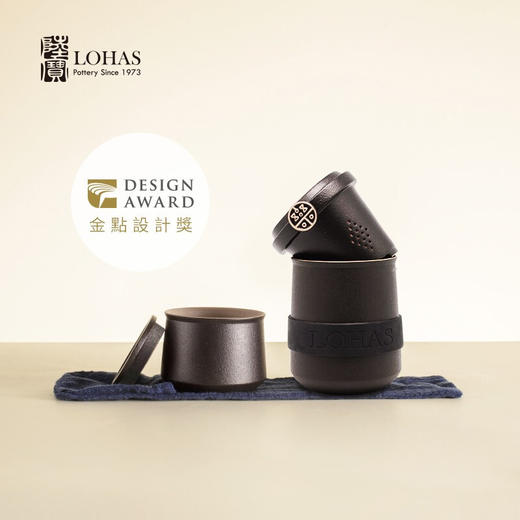 陆宝陶瓷茶具旅行泡茶杯乐享杯办公室一人便携茶具快客杯一壶一杯 商品图4