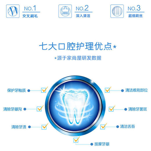 日式宽头套装独立包装牙刷， 商品图3