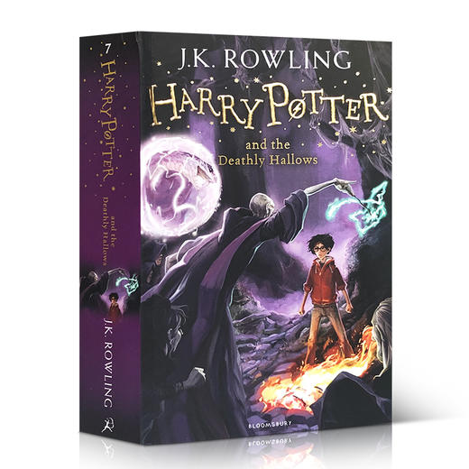 【送音频】哈利波特与死亡圣器 Harry Potter and the Deathly Hallows 哈利波特英文原版 青少年课外读物科幻小说书籍 商品图0