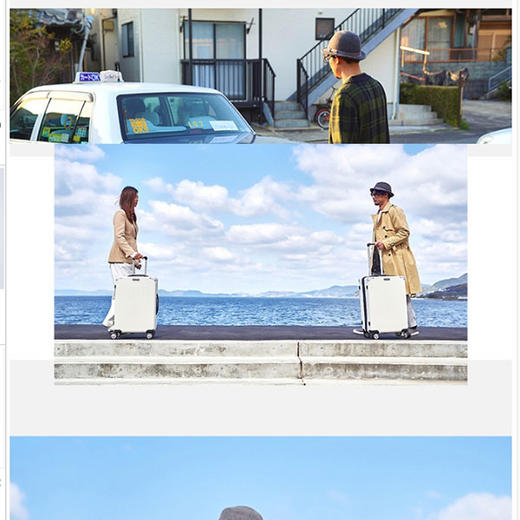 银座复古行李箱小清新拉杆箱万向轮女ins网红登机旅行箱潮A-9011L 商品图3