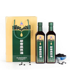 土家爱原香黑豆油750ml*2