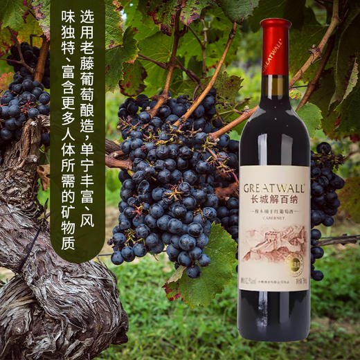 长城橡木桶解百纳干红 整箱750ml*6瓶包邮 商品图6