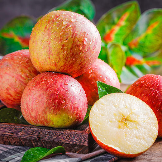 【顺丰直邮】甘肃精品皇家嘎啦苹果 5斤/10斤精品彩箱装 新鲜当季脆甜 商品图1