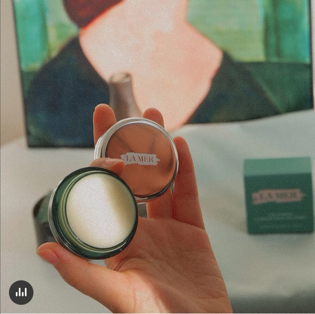 专柜580  海蓝之谜Lamer  修护唇膏 修复唇纹口红打底  9g