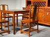 红桥红  家具严选  缅甸花梨（大果紫檀）  【88方桌五件套】 商品缩略图5