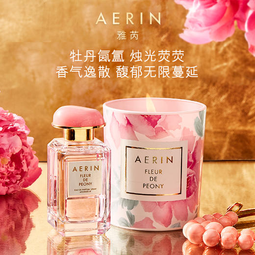 AERIN雅芮牡丹云裳香氛套组 香氛+香氛蜡烛/第五大道玫瑰香氛套组JPY带授权招加盟代理 商品图0